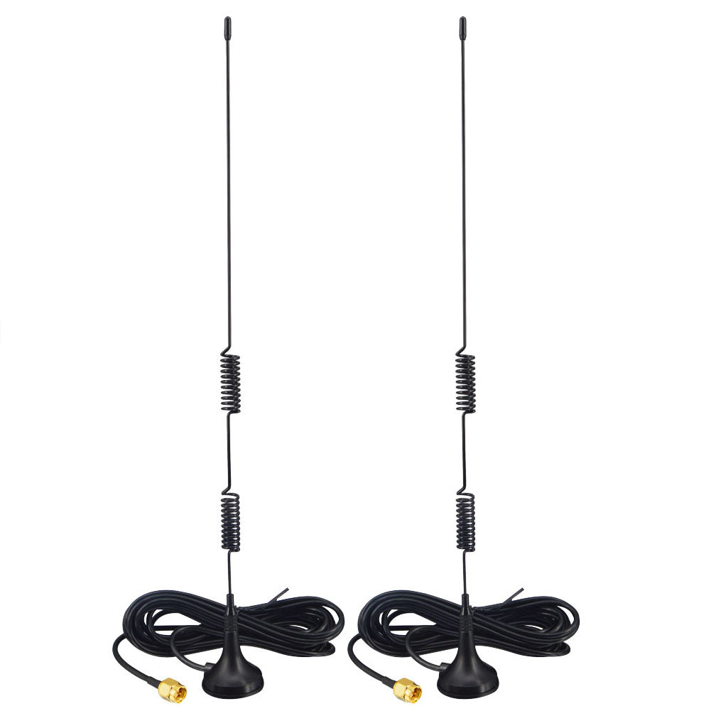 YILIANDUO 1090MHz 978MHz Dual Band 6dBi Magnetic Base Antenna SMA Male RG174 Cable for ADS‑B RTL SDR Receiver