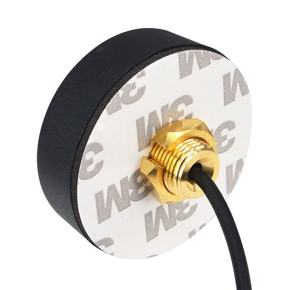 YILIANDUO Waterproof Round Mushroom WiFi Antenna 2.4G 5.8G Dual Band Bulkhead SMA Male 1.5M RG174 Cable for Cabinet Router Bluetooth IoT Industrial Equipment