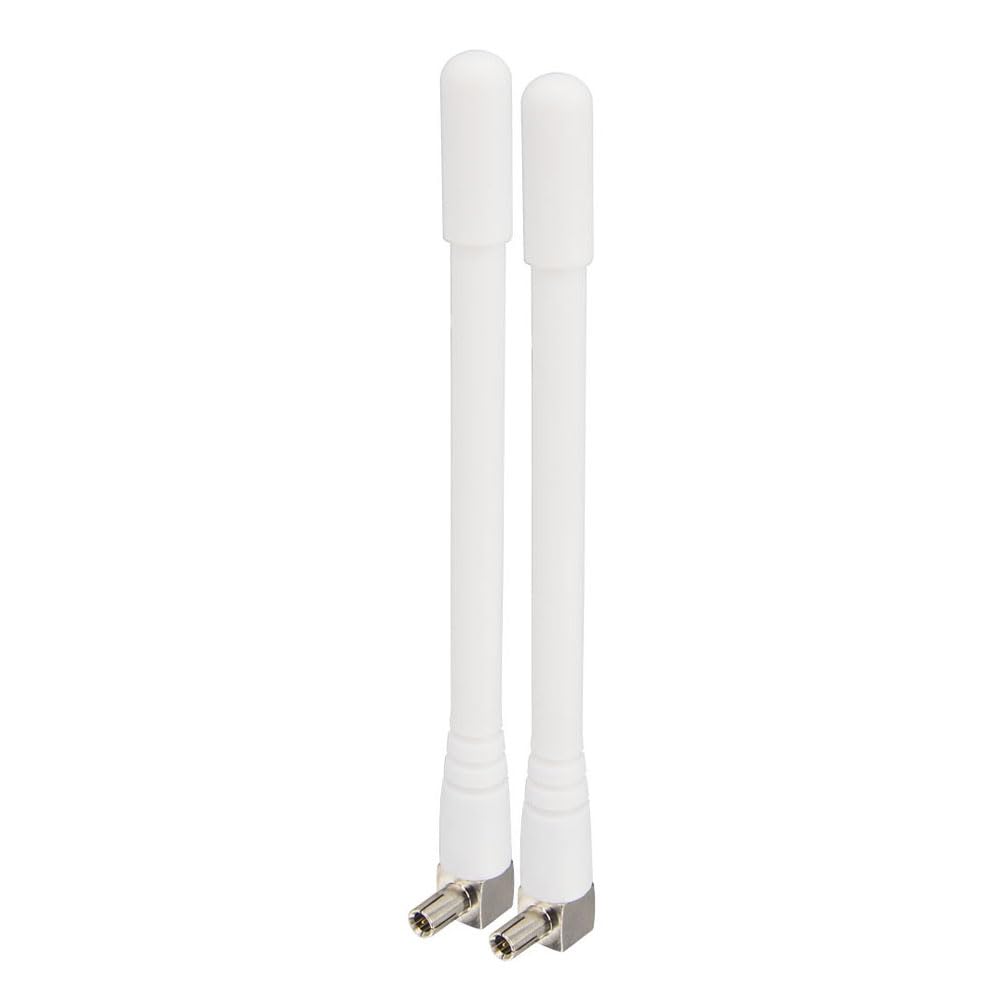 YILIANDUO TS9 Right-Angle 4G LTE Antennas, White, 2-Pack - product image 1