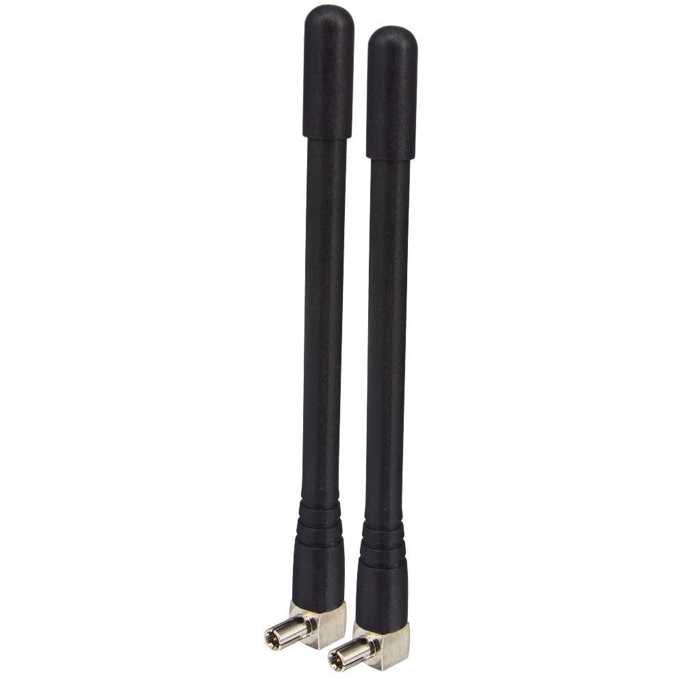 YILIANDUO TS9 Right-Angle 4G LTE Antennas, Black, 2-Pack - product image 1