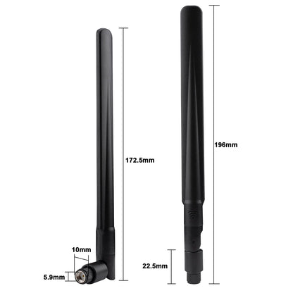 YILIANDUO RP-SMA Male WiFi Antennas, 2.4/5.8GHz, 2-Pack - product image 5