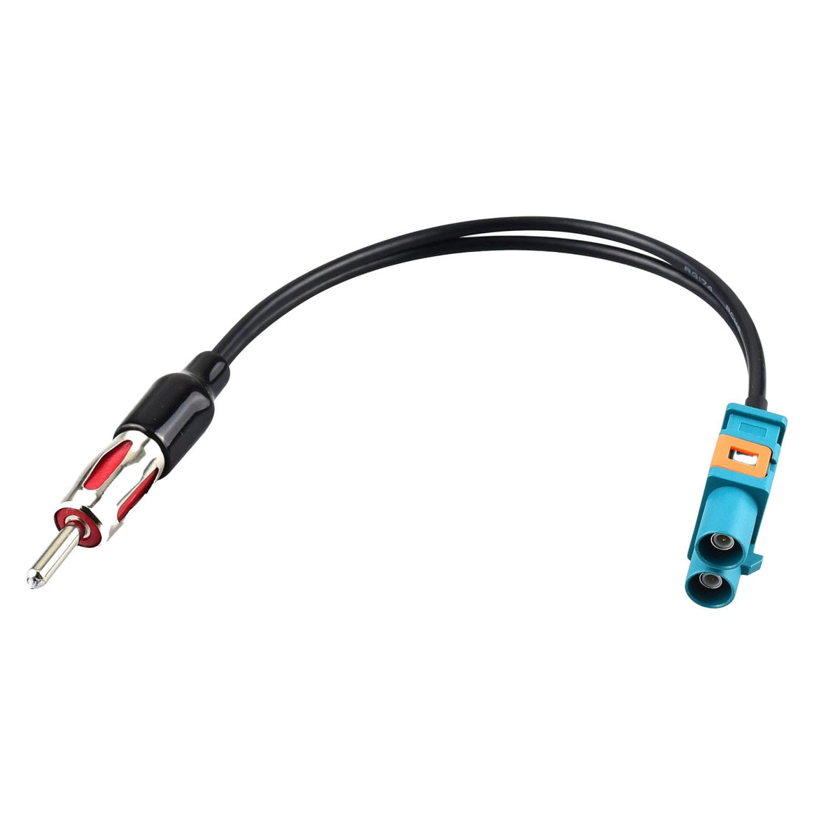 YILAINDUO Dual Fakra Z Male to DIN Male Cable 15CM RG174 Car Aerial 1