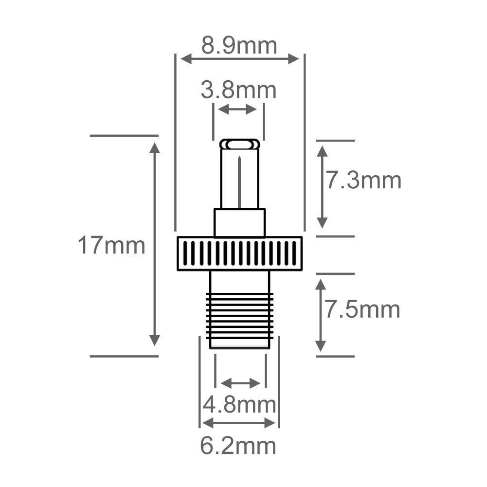 YILIANDUO TS9 Male to SMA Female Antenna Adapter, 2-Pack - product image 3
