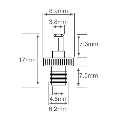YILIANDUO TS9 Male to SMA Female Antenna Adapter, 2-Pack - product image 3