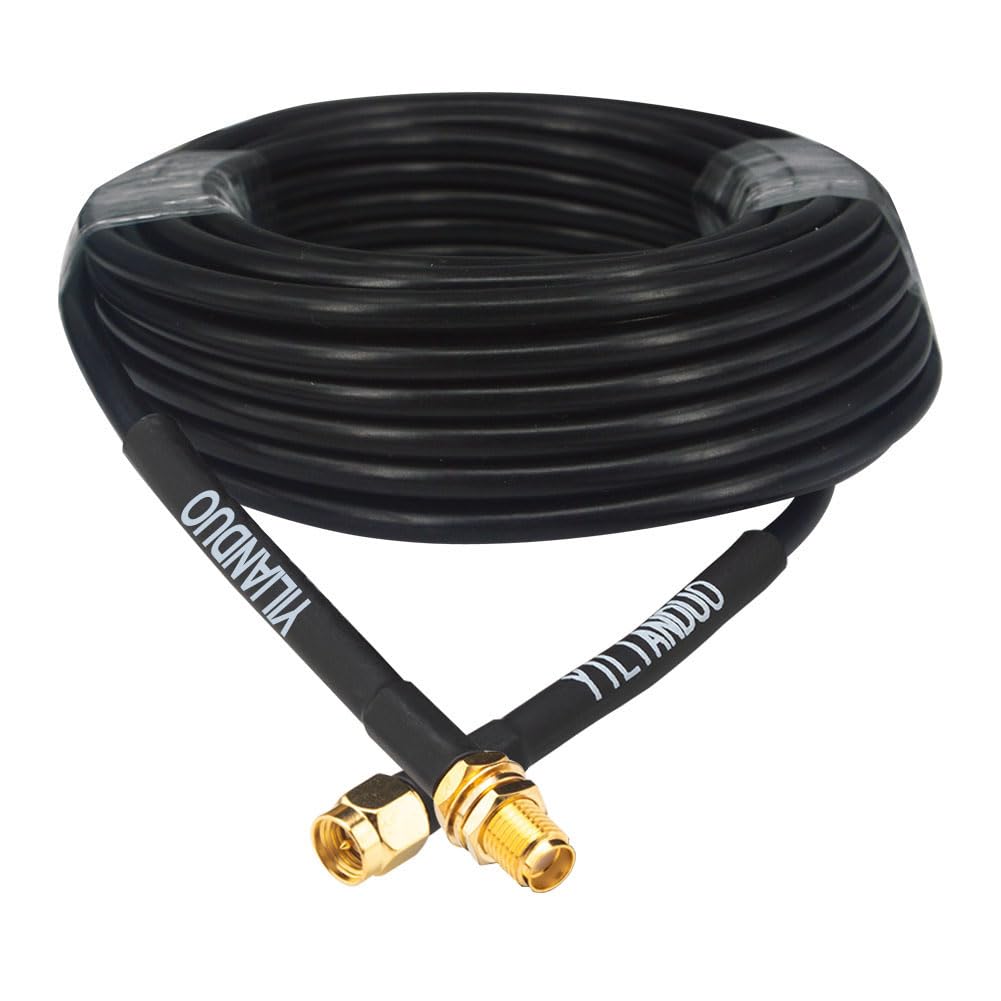 YILIANDUO SMA Male to Female RG58 Cable, 2m / 10m / 15m - product image 12