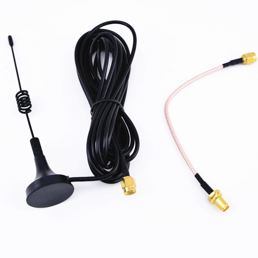 YILIANDUO 5dBi 433MHz Antenna SMA Male Straight Magnetic + RG316 Cable 4