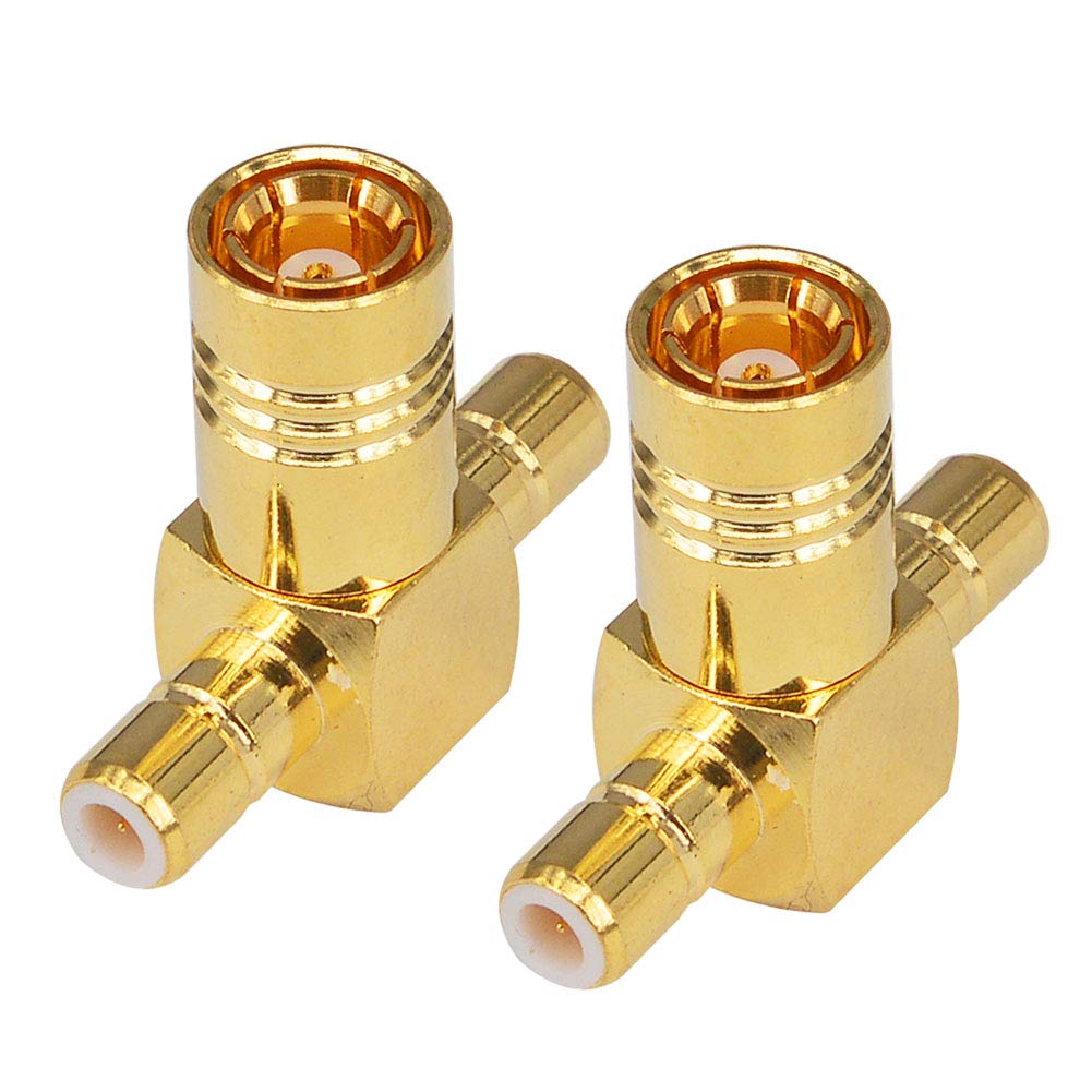 YILIANDUO SMB Female to Dual SMB Male T Adapter, 2-Pack - product image 1