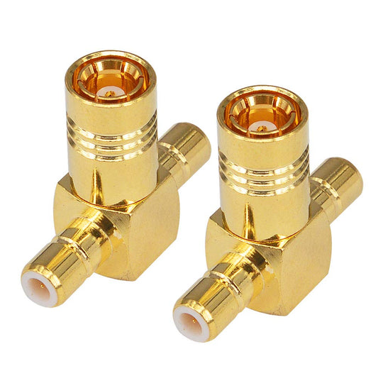 YILIANDUO SMB Female to Dual SMB Male T Adapter, 2-Pack - product image 1