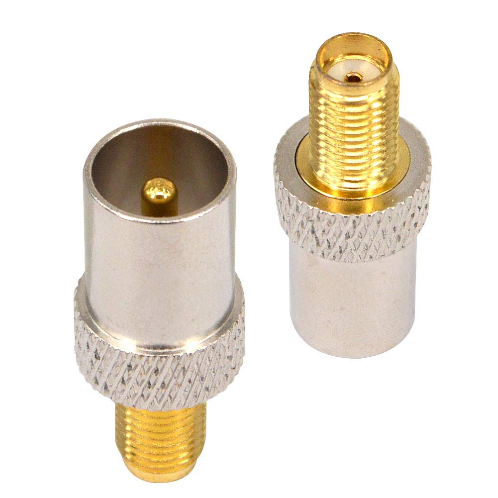 YILIANDUO SMA Female to IEC PAL TV Male Adapter, 2-Pack - product image 3