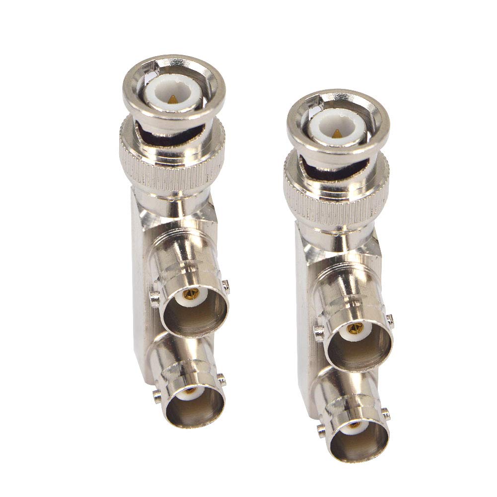 YILIANDUO BNC Male to Dual BNC Female F-Type Adapter, 2-Pack - product image 5