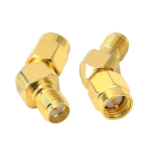 YILIANDUO SMA Male to Female 45-Degree Adapter, 2-Pack - product image 1