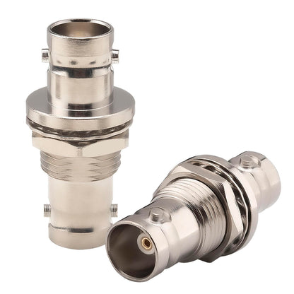YILIANDUO BNC Female Bulkhead Coupler, 50 / 75 Ohm, 2-Pack - product image 8