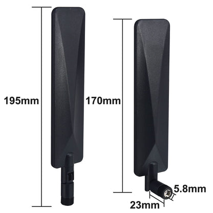 YILIANDUO 4G LTE Antenna 12dBi 700-2700MHz RP-SMA Black, 2 Pack 3