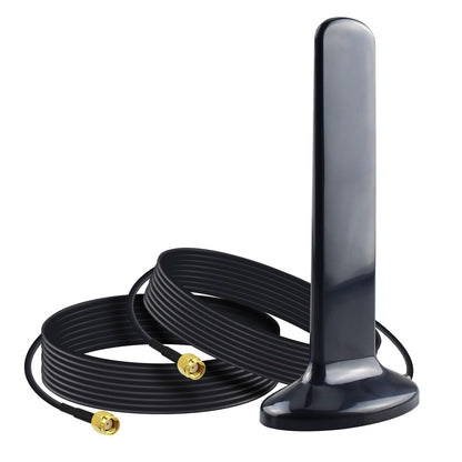 YILIANDUO 4G 5G MIMO Antenna 10dBi 600-6000MHz Dual RP-SMA + Magnet 1