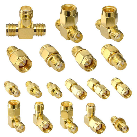YILIANDUO SMA and RP-SMA Adapter Kit, 18 Pieces - product image 1