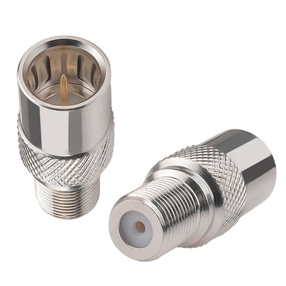 YILIANDUO F Male to Female Push-On RG6 Coax Adapter 75 Ohm, 3-Pack 5