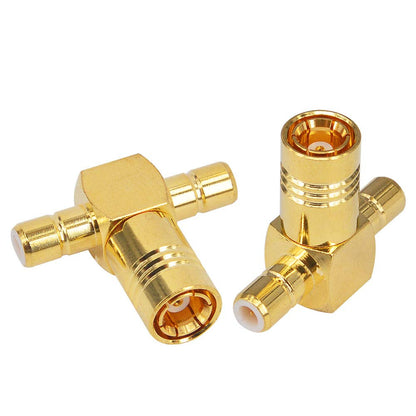 YILIANDUO SMB Female to Dual SMB Male T Adapter, 2-Pack - product image 3