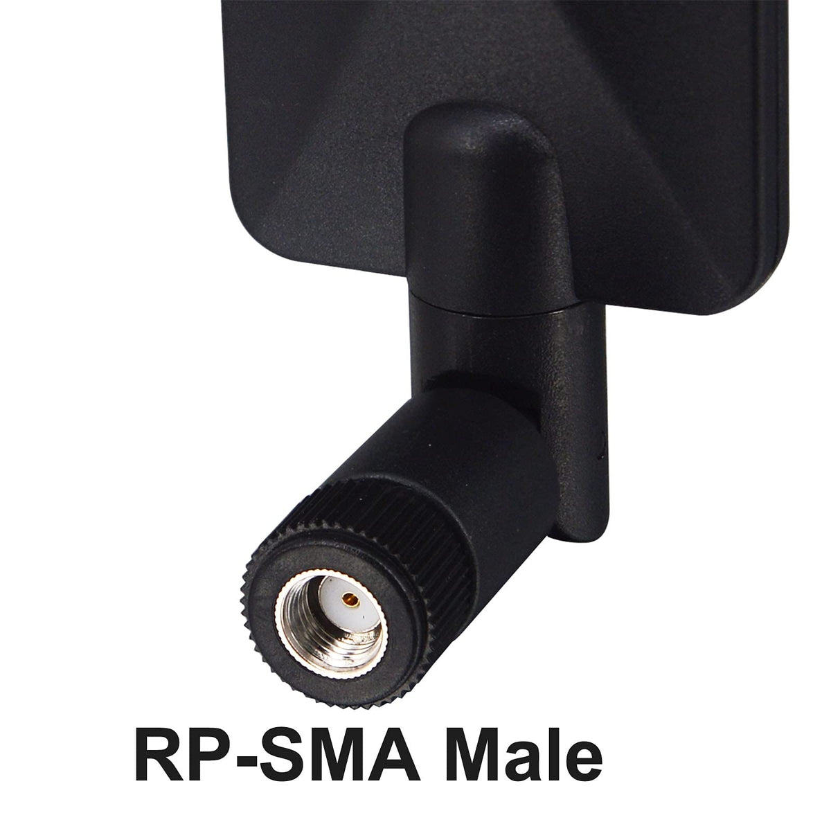 YILIANDUO 4G LTE Antenna 12dBi 700-2700MHz RP-SMA Black, 2 Pack 2