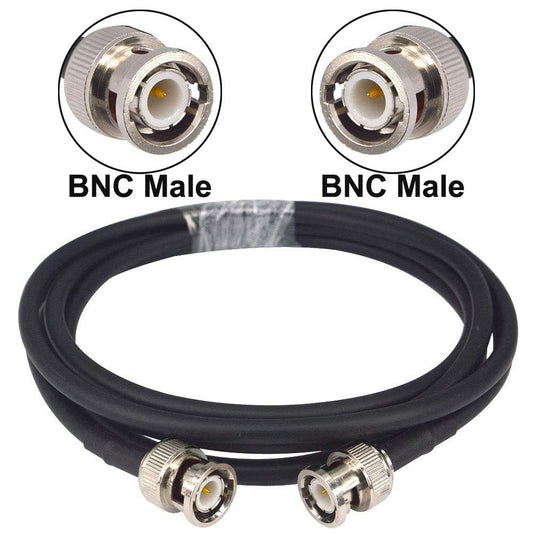 YILIANDUO BNC Male to Male RG58 50 Ohm Cable, 50cm / 100cm - product image 2