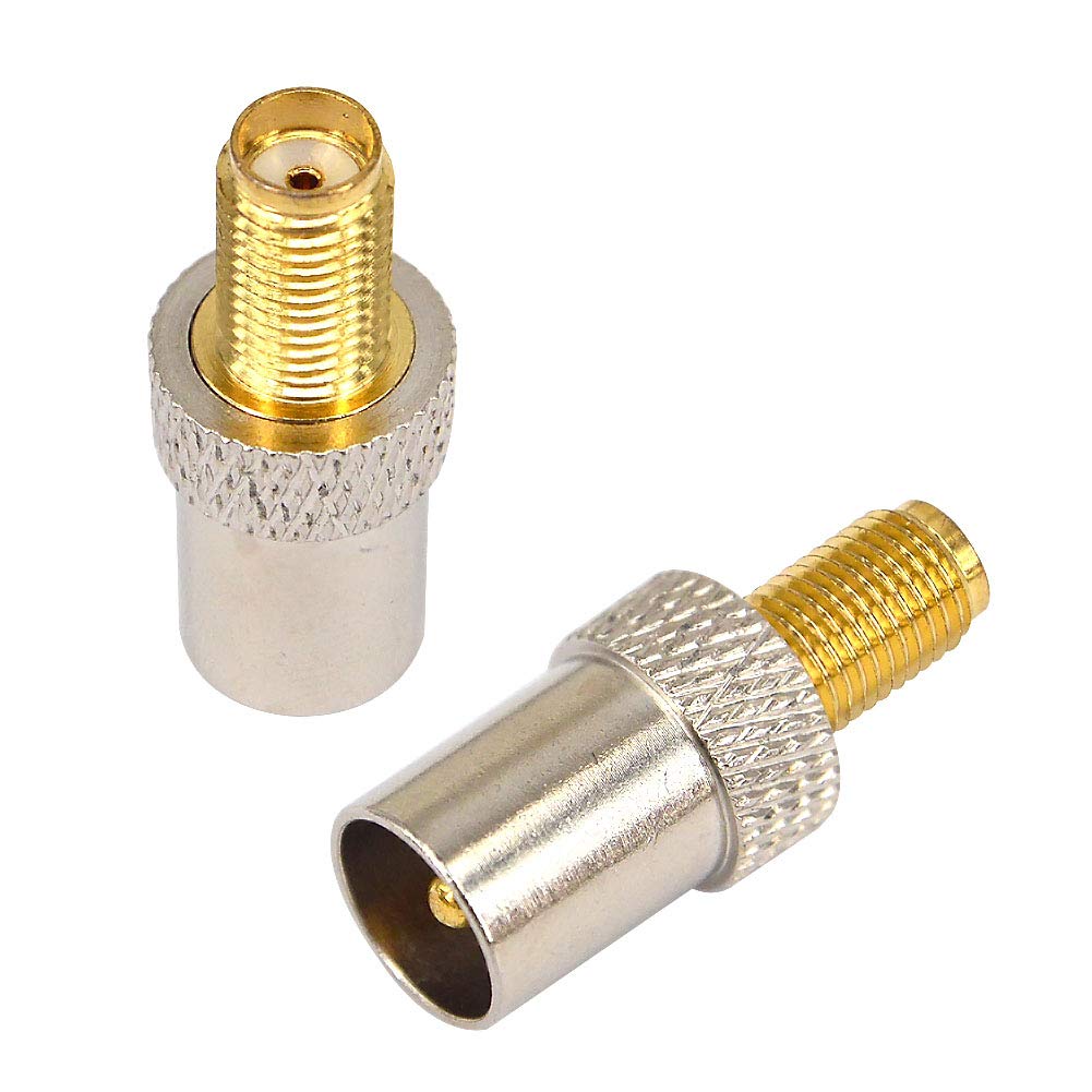YILIANDUO SMA Female to IEC PAL TV Male Adapter, 2-Pack - product image 4