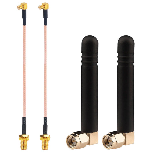 YILIANDUO 1090MHz SMA Antenna and SMA-to-MCX Cable Kit, 2 Sets - product image 1