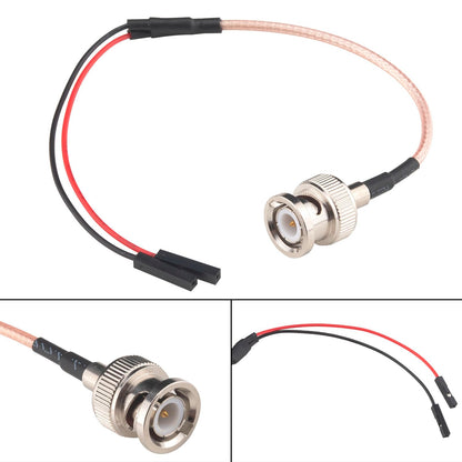 YILIANDUO BNC Male to Dual 2-Pin Test Leads RG316 50Ohm Female Pigtail 2