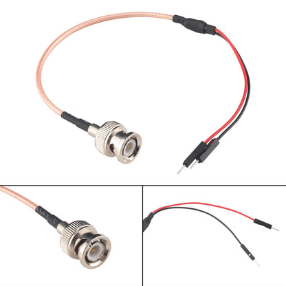 YILIANDUO BNC Male to Dual 2-Pin Test Leads RG316 50Ohm Male Pigtail 2