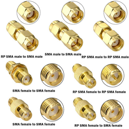 YILIANDUO SMA and RP-SMA Adapter Kit, 18 Pieces - product image 2