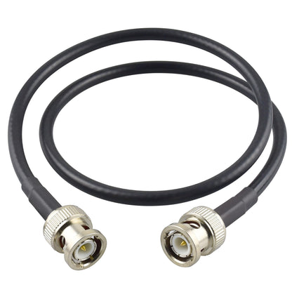 YILIANDUO BNC Male to Male RG58 50 Ohm Cable, 50cm / 100cm - product image 1