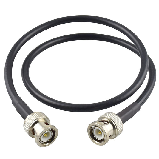 YILIANDUO BNC Male to Male RG58 50 Ohm Cable, 50cm / 100cm - product image 1