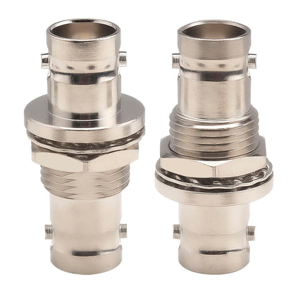 YILIANDUO BNC Female Bulkhead Coupler, 50 / 75 Ohm, 2-Pack - product image 9