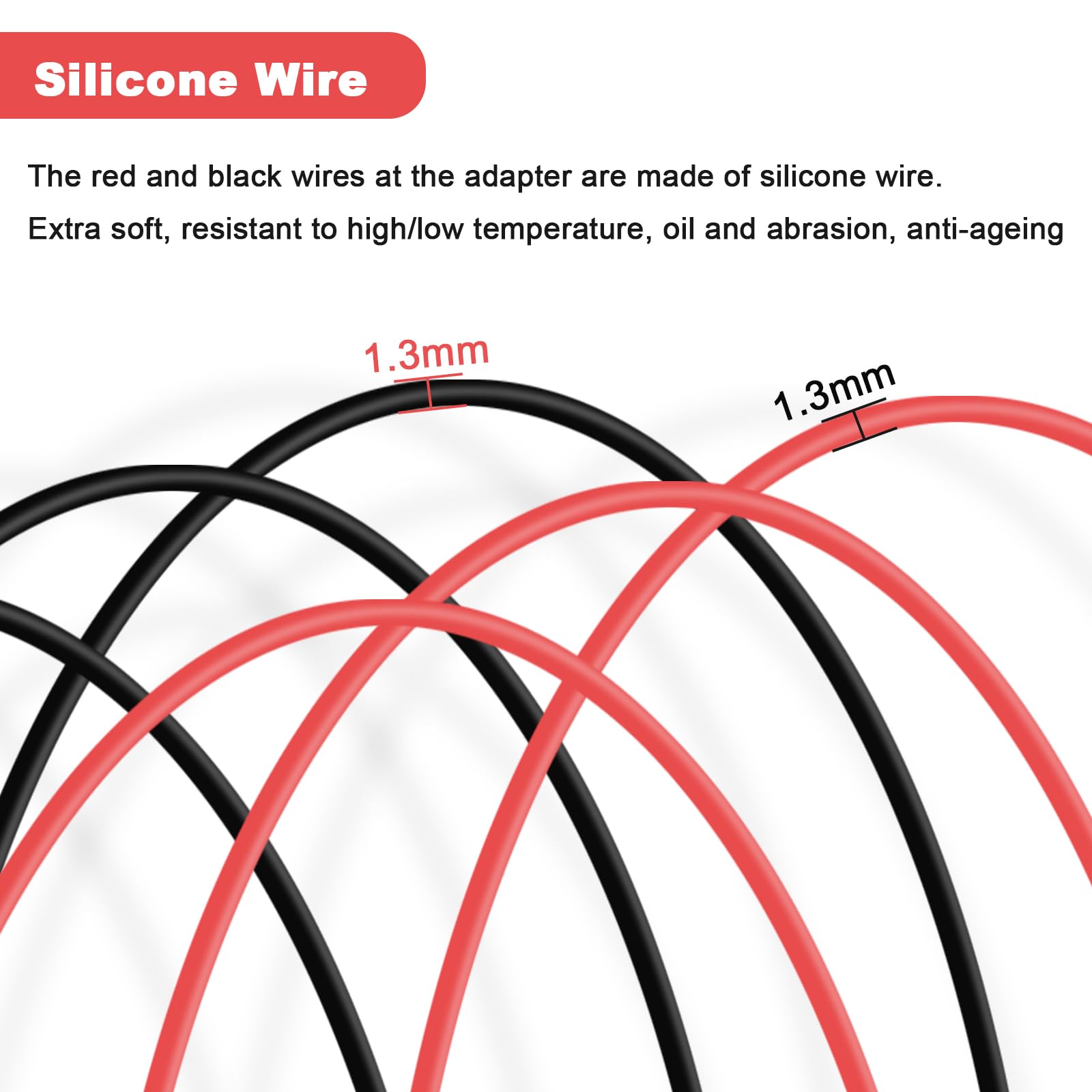 YILIANDUO BNC Male to Dual 2-Pin Test Leads RG316 50Ohm Male Pigtail 5