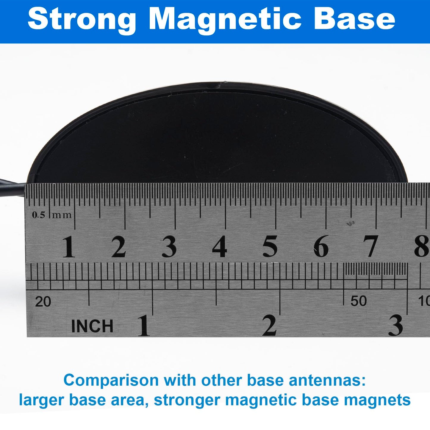 YILIANDUO 4G 5G MIMO Antenna 10dBi 600-6000MHz Dual RP-SMA + Magnet 4