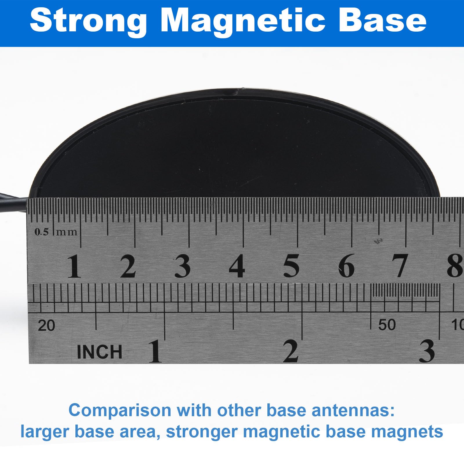 YILIANDUO 4G 5G MIMO Antenna 10dBi 600-6000MHz Dual RP-SMA + Magnet 4