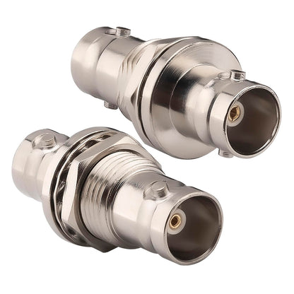 YILIANDUO BNC Female Bulkhead Coupler, 50 / 75 Ohm, 2-Pack - product image 6