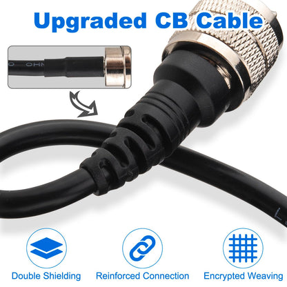 YILIANDUO UHF PL259 Cable 15ft RG-L200 Male to Male 50Ohm Low Loss 3