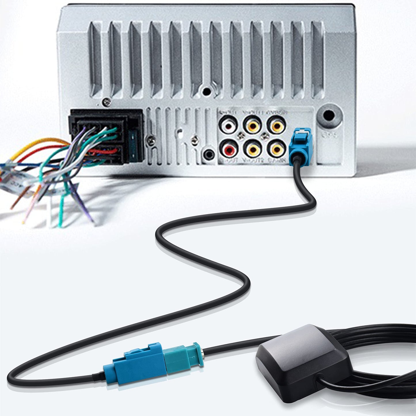 YILIANDUO Fakra Z Female to Female Aerial Extension Cable RG174 50CM 4