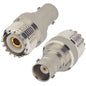 YILIANDUO UHF Female to BNC Female RF Coaxial Adapter 50 Ohm PL259 SO239 to BNC Jack Connector for Ham Radio, CCTV, FPV Antenna, RF Extension Cable 2-Pack