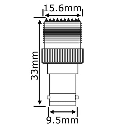 YILIANDUO UHF Female to BNC Female RF Coaxial Adapter 50 Ohm PL259 SO239 to BNC Jack Connector for Ham Radio, CCTV, FPV Antenna, RF Extension Cable 2-Pack