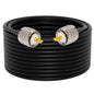 YILIANDUO CB Radio Antenna Cable PL259 UHF Male to Male RG58 Coax Jumper Cable 50CM for CB VHF UHF Ham Radio PMR Wireless LAN Devices SWR Meter Linear Amplifier Dummy Load