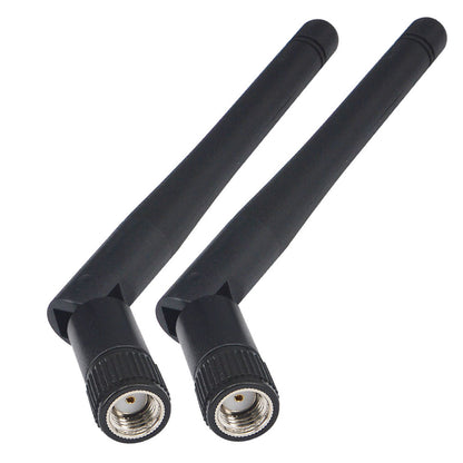YILIANDUO 2.4GHz 3dBi Omni WiFi Antenna Kit RP-SMA Male + U.FL IPX to RP-SMA Female 15cm Pigtail Cable 2Pack