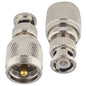 YILIANDUO UHF Male to BNC Male RF Coaxial Adapter 50 Ohm PL259 SO239 to BNC Jack Connector for Ham Radio, CCTV, FPV Antenna, RF Extension Cable 2-Pack