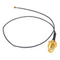 YILIANDUO SMA Female Bulkhead to U.FL IPX MHF4 Mini PCI/PCIE Antenna Pigtail WiFi Cable – 0.81mm RF Coaxial Extension (2 Pack)