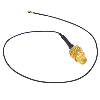 YILIANDUO RP-SMA Female Bulkhead to U.FL IPX MHF4 Mini PCI Antenna Pigtail Cable (2 Pack)