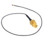 YILIANDUO RP-SMA Female Bulkhead to U.FL IPX MHF4 Mini PCI Antenna Pigtail Cable (2 Pack)