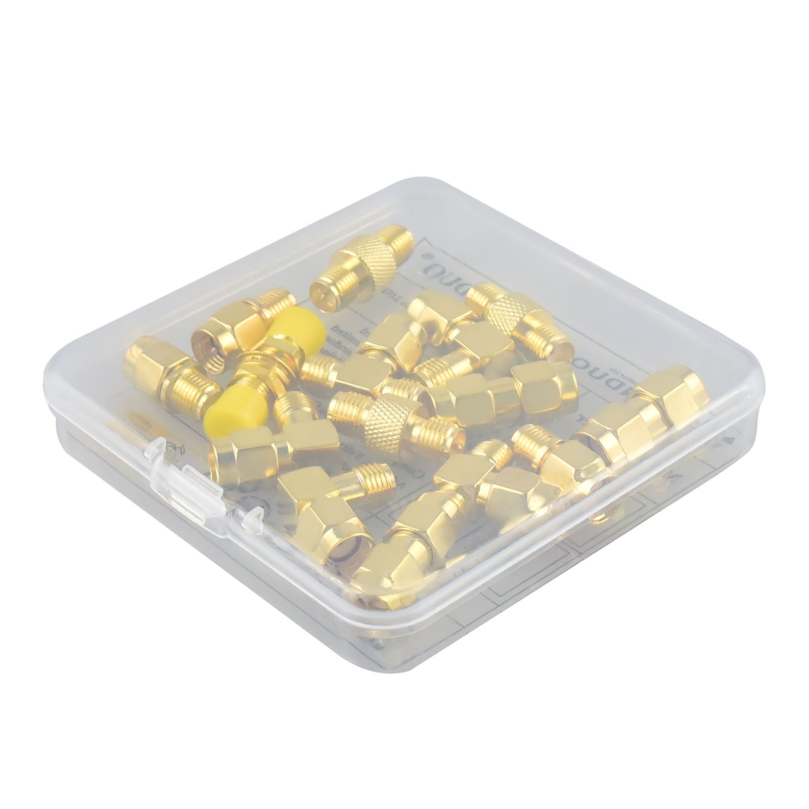 YILIANDUO 15 Type RF Antenna Adapter Kit SMA Connector SMA Male Female Coupler Converter for WiFi Antenna Extension Cable Goggles Antenna Amateur Repeaters Radio FPV Drone