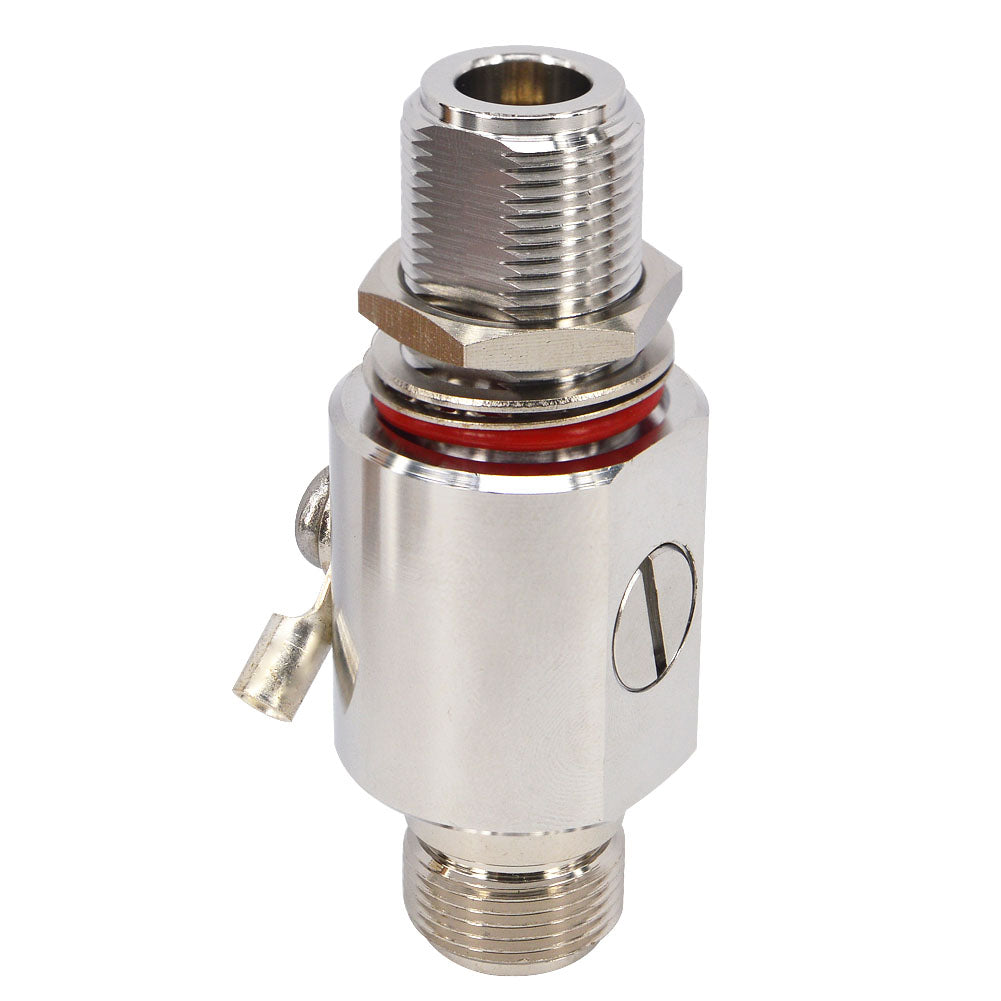 YILIANDUO Coaxial Lightning Surge Protector Lightning Arrester N Male Female 50 Ohm DC 0-6GHz with 90V Gas Tube for Outdoor 4G LTE GPS Ham Antenna 868 MHz LoRaWAN Helium Miner Hotspot Antenna