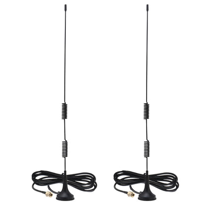 YILIANDUO 1090MHz 978MHz Dual Band 6dBi Magnetic Base Antenna SMA Male RG174 Cable for ADS‑B RTL SDR Receiver