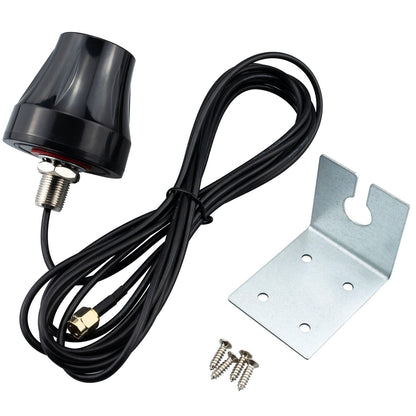 YILAINDUO Outdoor Dual Band 2.4GHz 5G 5.8GHz Omni-Directional 5dBi Waterproof Wall Mount RP-SMA Male Antenna for WiFi Router Hotspot Wireless Network Security IP Camera Cellular Trail Camera