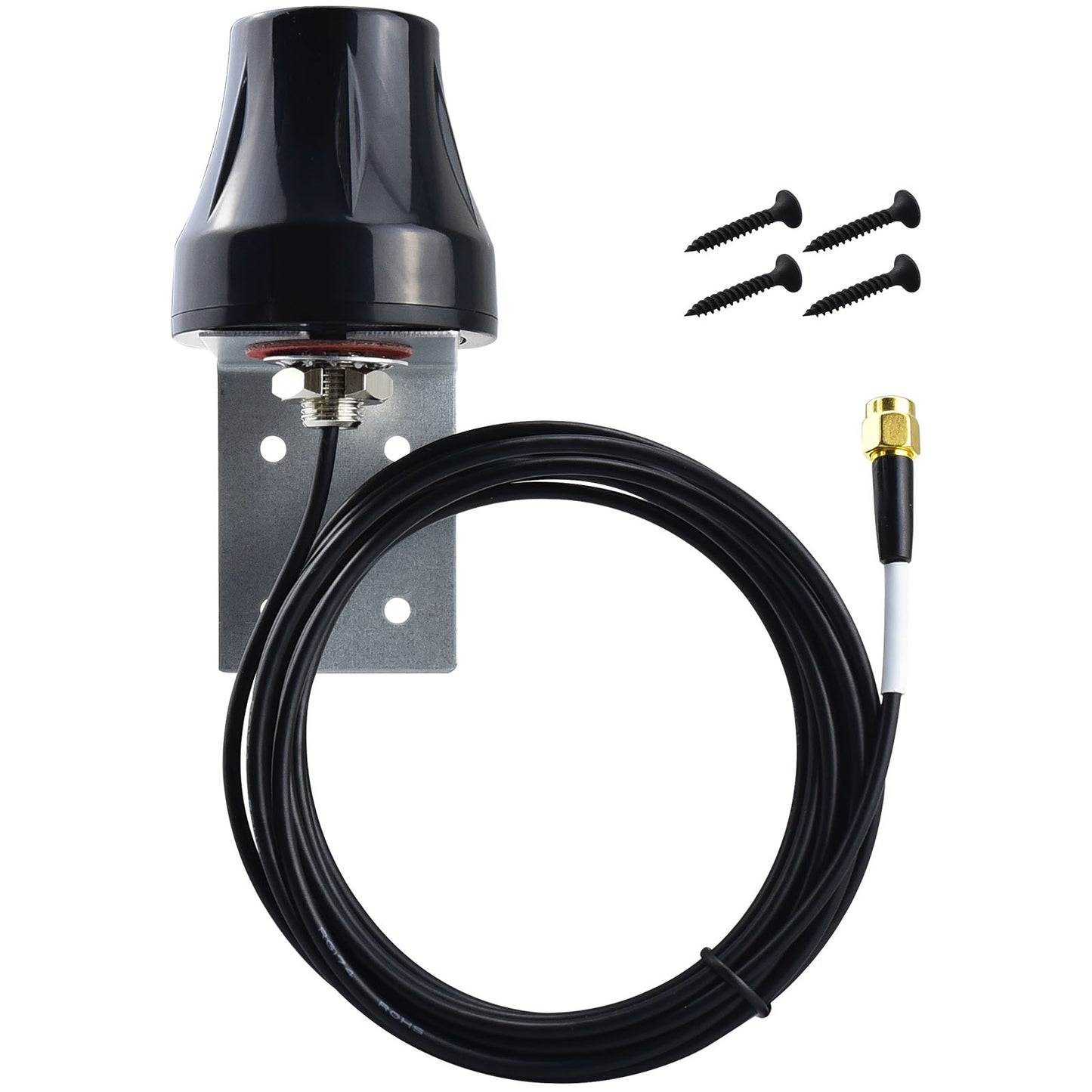 YILIANDUO 4G LTE Antenna Outdoor Wall Mount Waterproof SMA Male Aerial for WiFi Router Mobile Hotspot Wireless Modem Router Gateway Trail Camera